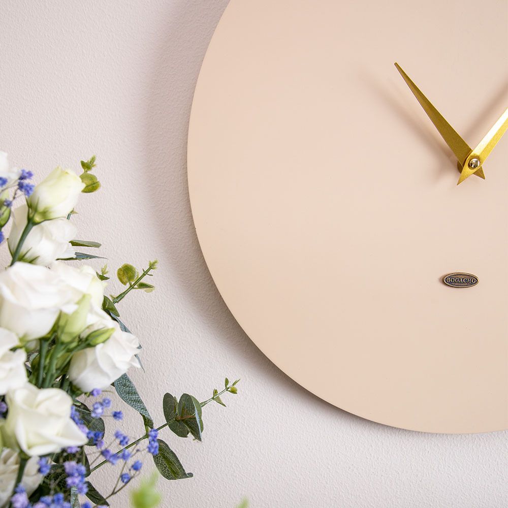 Часы настенные Симпл Айвори Голд