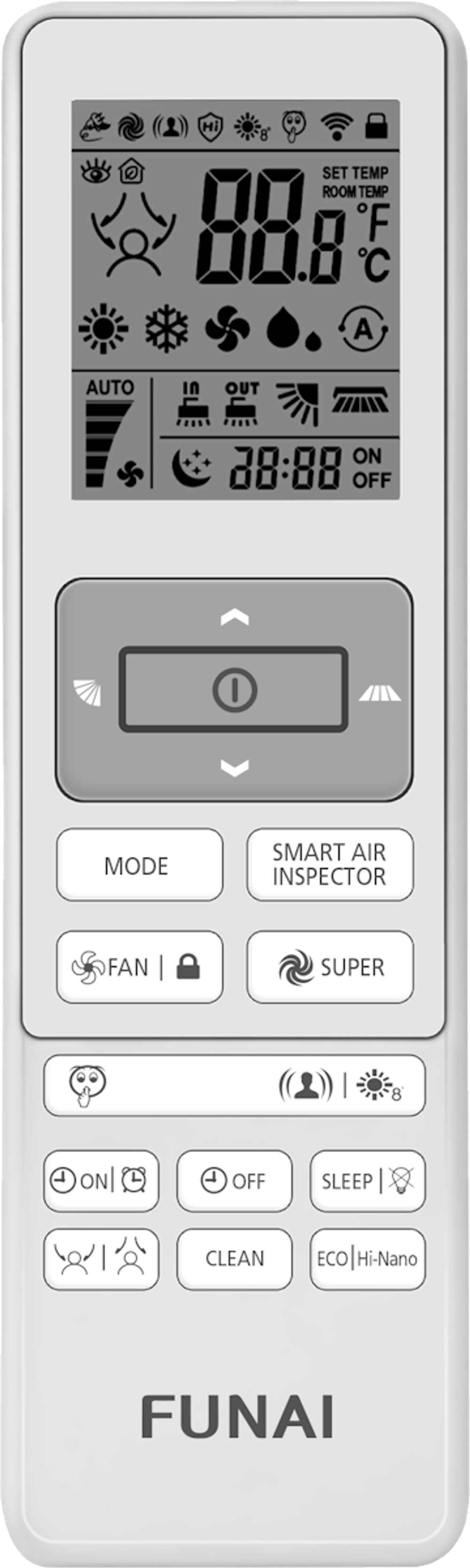 Инверторная сплит-система Funai EMPEROR UP SMART EYE FULL DC Inverter RAC-I-EU25HP.D01 (комплект)