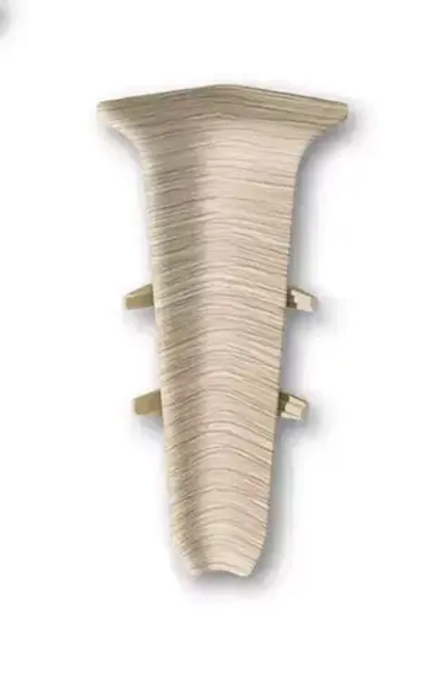 Внутренний угол плинтуса IDEAL Деконика 100 мм, Дуб северный 213 (1 шт)