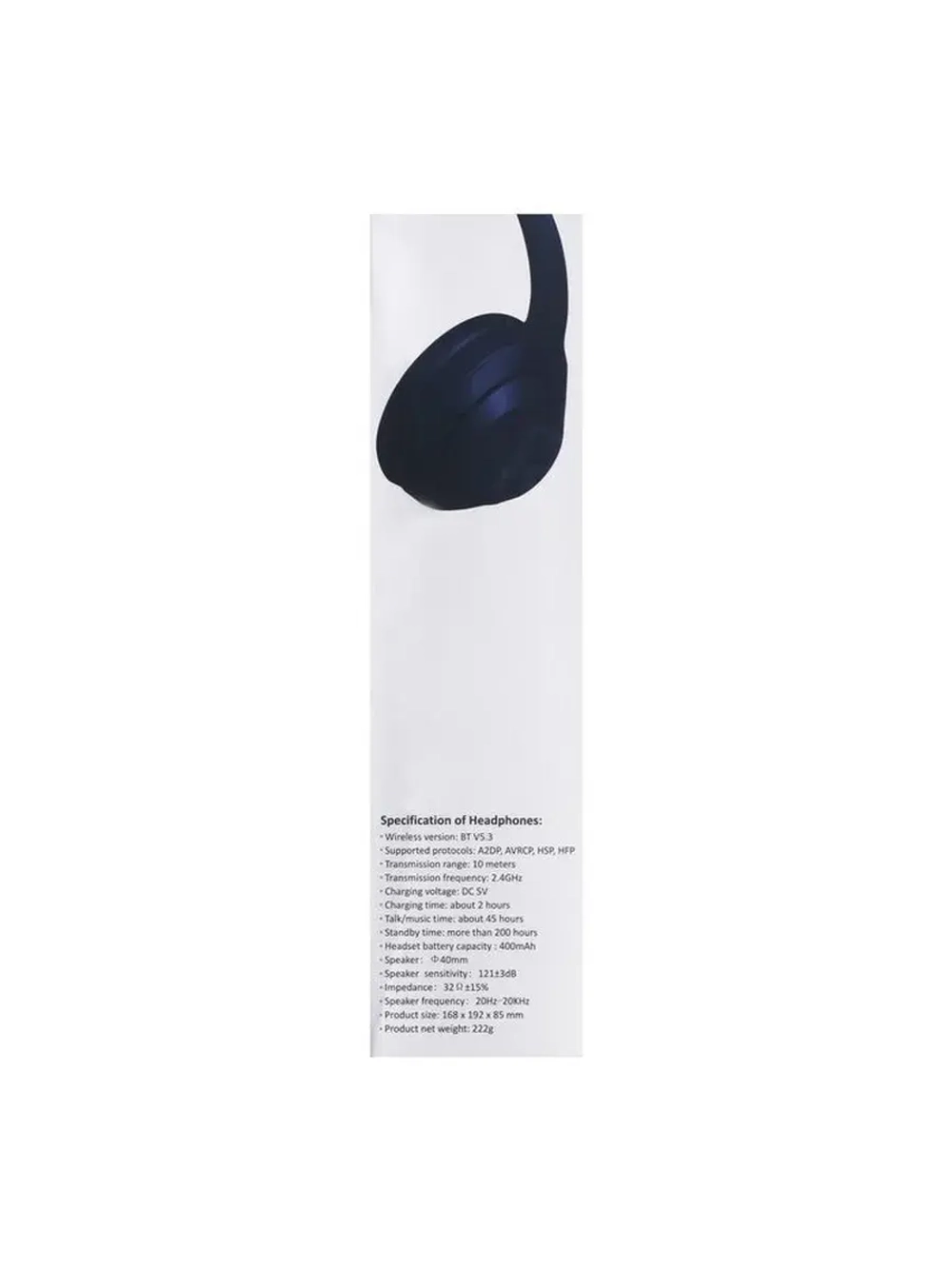Наушники беспроводные, полноразмерные, MZ300, Bluetooth 5.3,