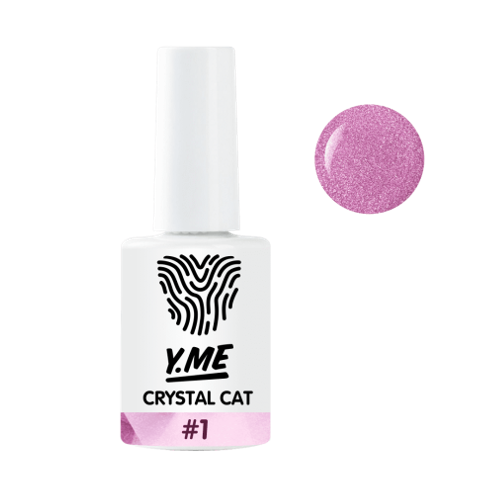 Y.me Гель-лак Crystal cat 01