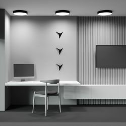 Светильник потолочный светодиодный Maytoni Zon C032CL-45W2.7K-RD-B