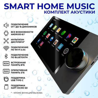 Комплект влагостойкой акустики SMART HOME MUSIC - CH525