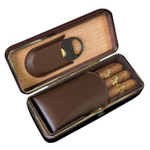 Футляр для 3-х сигар Афисионадо LCFC/BN с гильотиной