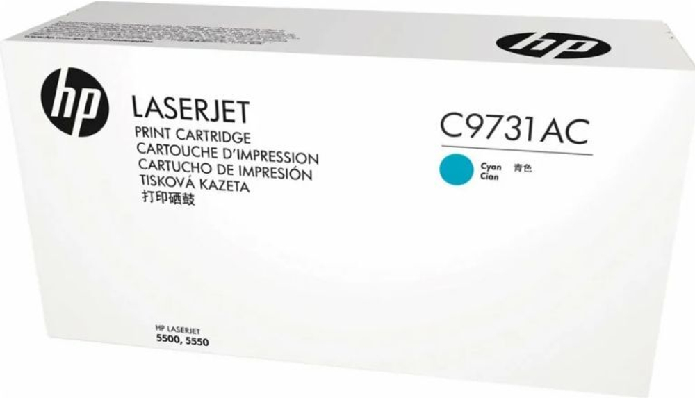 Оригинальный картридж hp C9731A № 645A голубой (C9731AC)