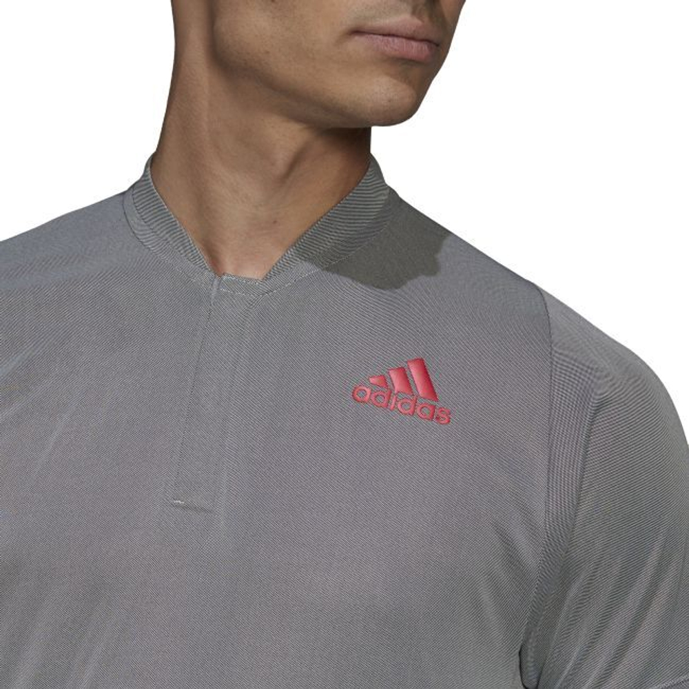 Мужское теннисное поло Adidas Freelift Polo Primeblue M - white/black