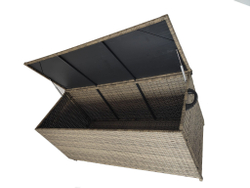 Сундук из искусственного ротанга для хранения подушек из искусственного ротанга ХАРОМА 460л