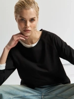 Лонгслив оверсайз реглан