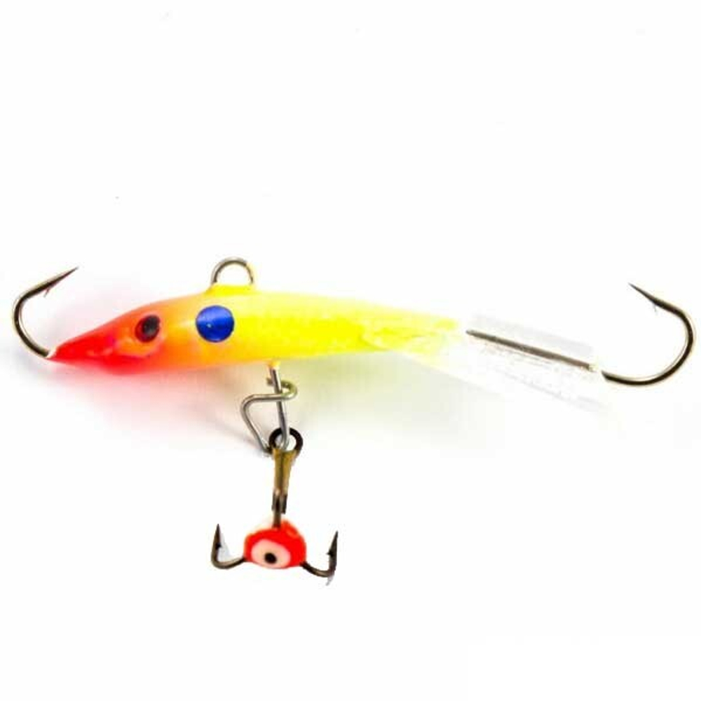 Балансир Lucky John Fin №4 с тройником (60мм, 11гр)