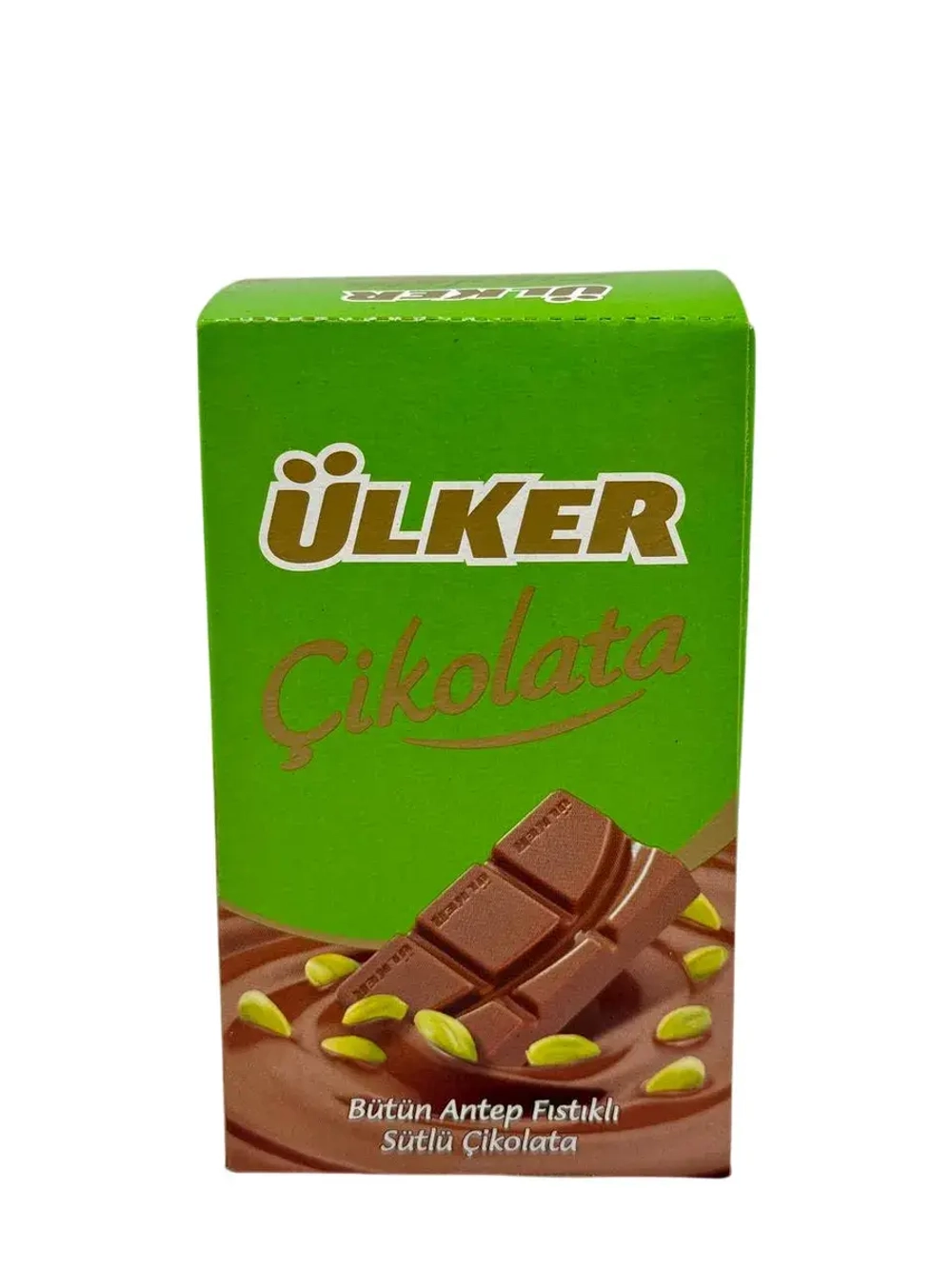 Шоколад Турецкий ULKER с фисташкой ( 12шт по 30гр)