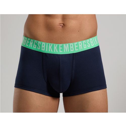 Мужские трусы хипсы (черный, темно-синий, белый) набор 3 в 1 Bikkembergs FASHION COTTON BKK1UTR09TR