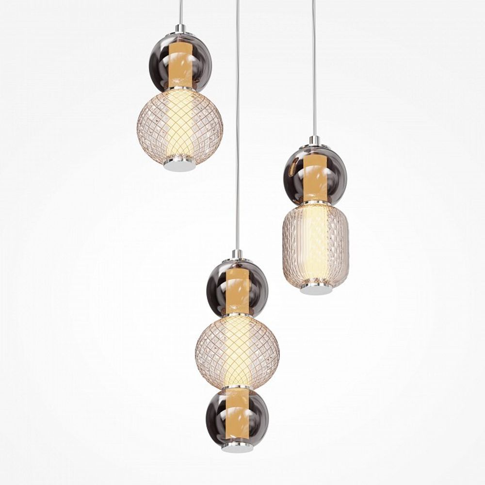 Подвесная люстра Maytoni Drop MOD273PL-L33CH3K