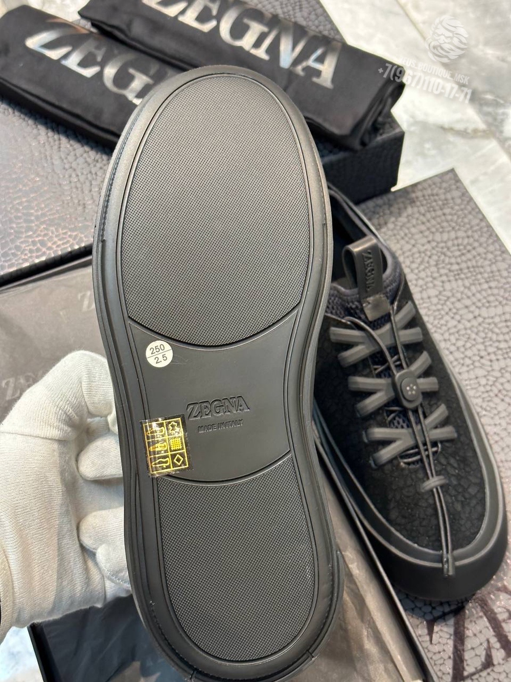 Кеды Ermenegildo Zegna
