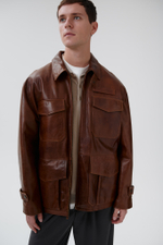 Парка Fishing Waxed Cognac