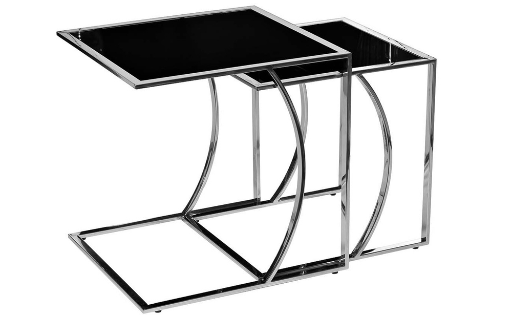 Стол серебряный Garda Decor 6M-SILVER детали