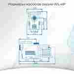 WL-KP2206 - Насос для бассейна 3,0 HP / 2,2 кВт / 30,9 м³/ч / до 247 м³ / 2,5″