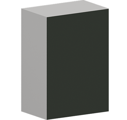 Кухня Модуль ШВ 500 Белый / Насыщенно-зеленый