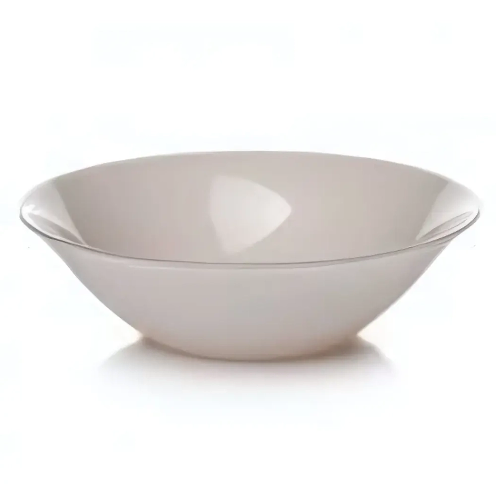 Салатник стеклянный 23см «Бохо» розовый 10415SLBD43