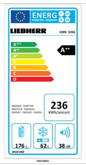 Встраиваемый холодильник Liebherr ICBN 3356