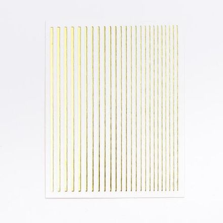 Zoo Гибкая лента для дизайна полоски, золото