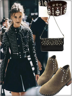 Клепки "Пирамидка" 10х10мм (50шт) для декора сумок, браслетов, рюкзаков, кепок.