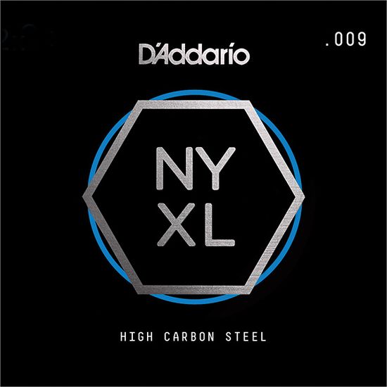 NYS009 NYXL Отдельная струна для гитары, сталь, .009, D'Addario