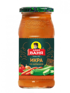 ИКРА ДЯДЯ ВАНЯ ИЗ КАБАЧКОВ 460ГР