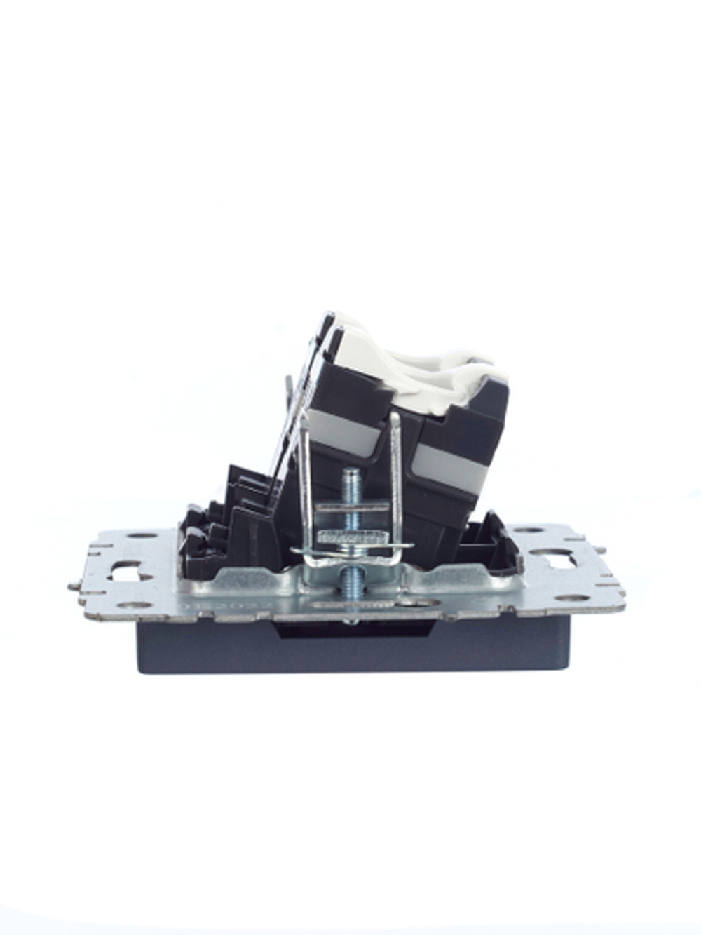BRITE Розетка компьютерная двойная RJ45 кат.5E РК10-2-БрМ маренго IEK