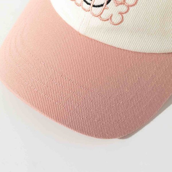 Кепка Logo Face белая/розовая - фото 5