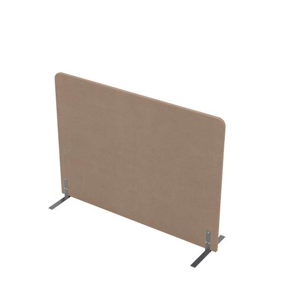 011.МПО.1411 Акустическая мобильная перегородка на стационарных опорах (1400*450*1100)