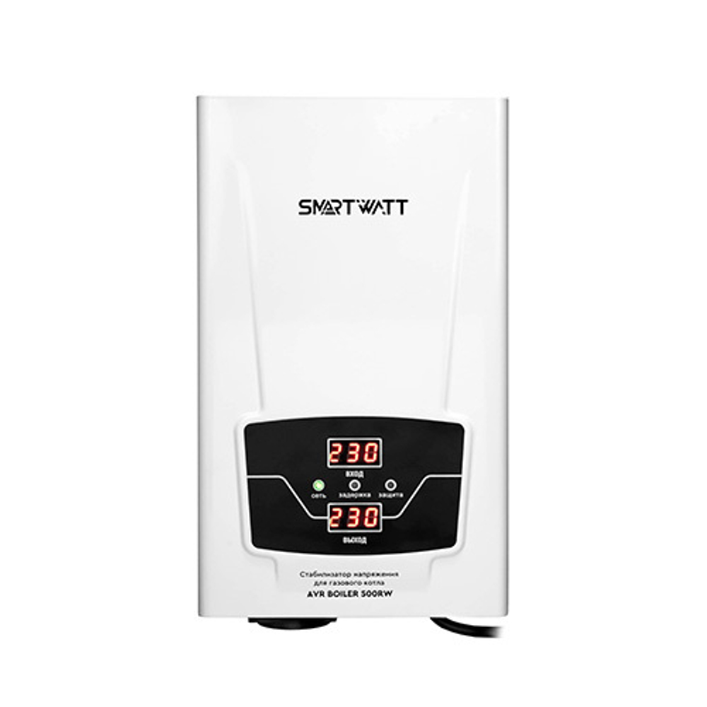 Стабилизатор напряжения для газового котла SMARTWATT AVR BOILER 500RW 500VA, 0.5 кВт
