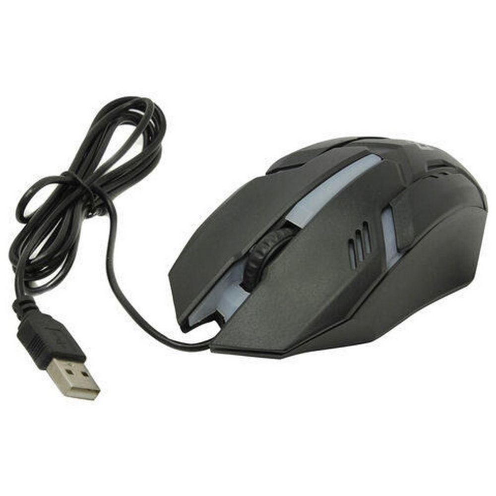 Оптическая мышь Defender Cyber MB-560L (черный) 7 цветов