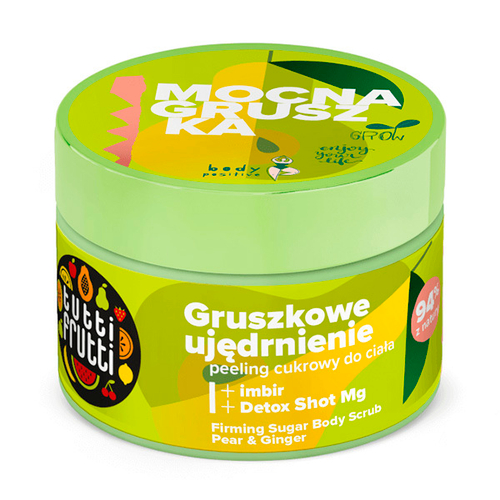 Укрепляющий сахарный скраб Груша и Имбирь Farmona Tutti Frutti Firming Sugar Body Scrub Pear & Ginger 300мл