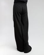 Oversized side-drawstring sweatpants / Домашние брюки