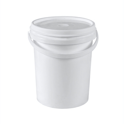 Ведро с герметичной крышкой и ручкой 1,5 л (белое)