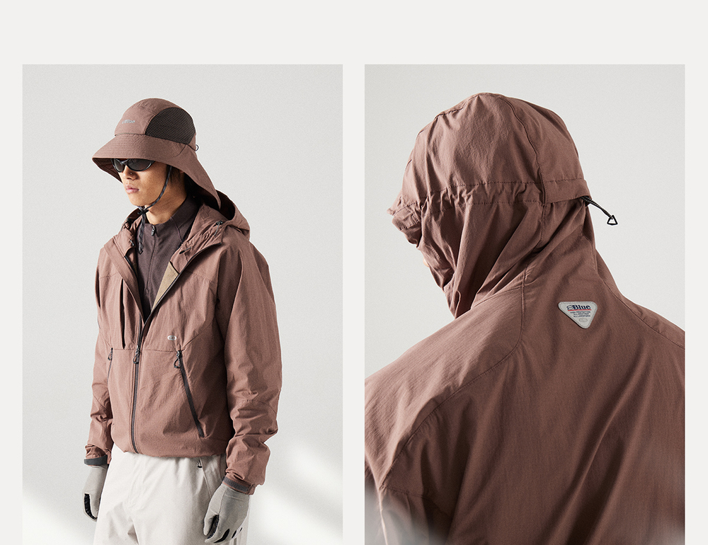 Куртка Nothomme Blue Structure Waterproof Soft Shell Hooded Jacket Orange Pink