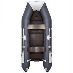 Лодка АКВА 3200 Слань-книжка киль(без стрингеров)  графит/светло-серый