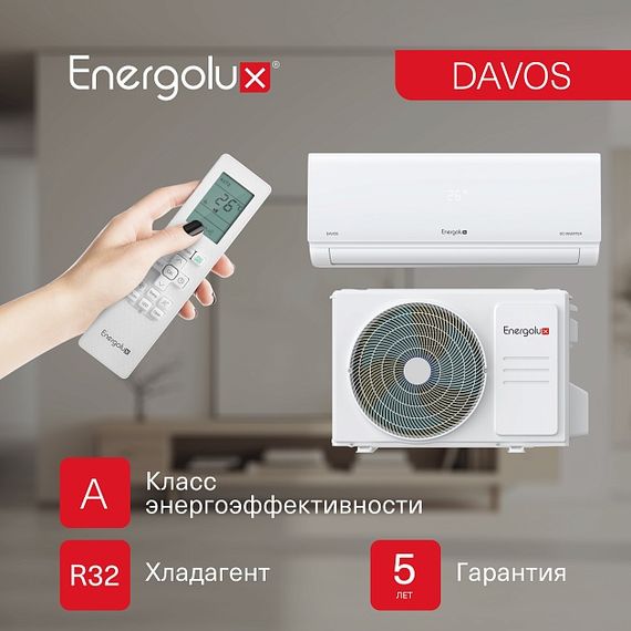 Инверторная система кондиционирования Energolux DAVOS SAS09R1-AI/SAU09R1-AI — (3)