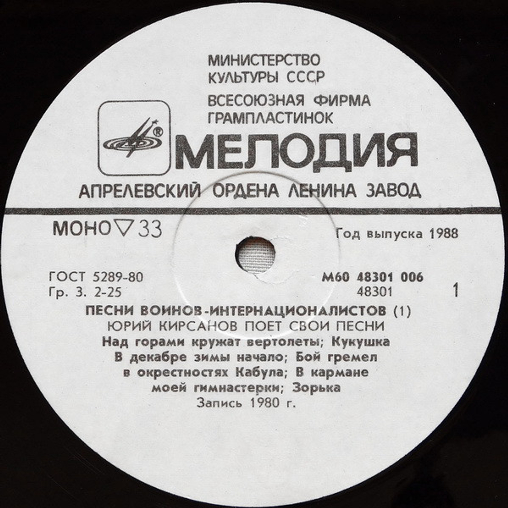 Комплект / Время Выбрало Нас - Песни Воинов-интернационалистов (3LP)