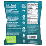 Dr. John's Healthy Sweets, Жевательные квадратики, без сахара, зеленое яблоко, голубая малина и клубника, 50 г (1,8 унции)