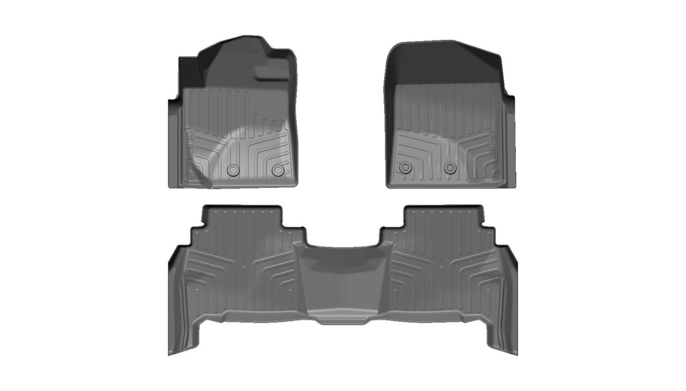 Коврики резиновые в салон 3D LUX для Lexus LX 570 (2012-) SRTK.3D.LE.LX.07G.08001