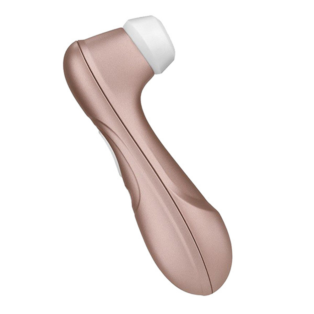 Бронзовый вакуум-волновой клиторальный стимулятор 16см Satisfyer Pro 2