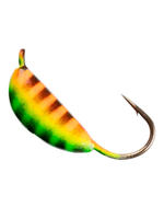 Мормышка Helios вольфрамовая Рижский банан с ушком крашеная 3мм 0,70гр 143 (MW-2030-143)