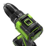 Дрель-шуруповерт акк. Greenworks DD345, 24V, б/щет, 27/45 Нм,13мм,без АКБ и ЗУ (3708307)