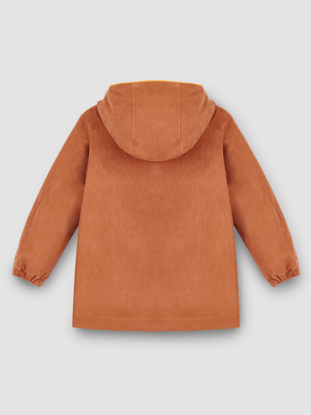 Парка c флисом терракота