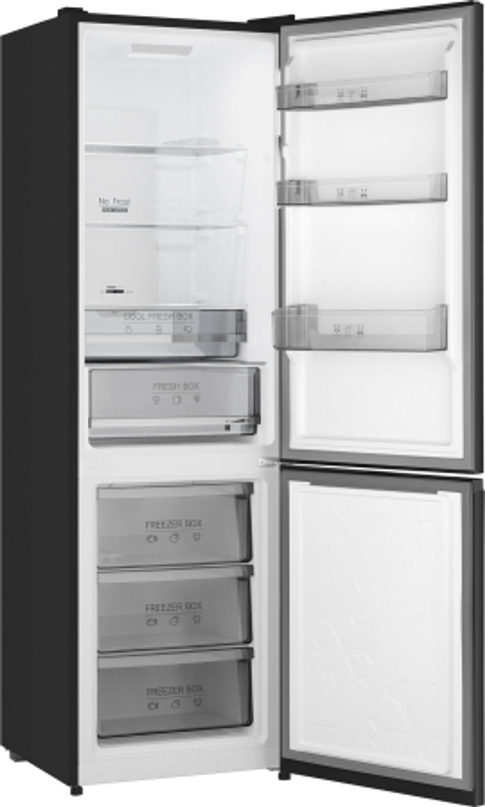 Холодильник Weissgauff WRK 2000 Total NoFrost Inverter Black (437278)