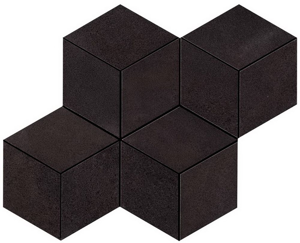 Мозаика ATLAS CONCORDE BLAZE Iron Mosaico Esagono Matt