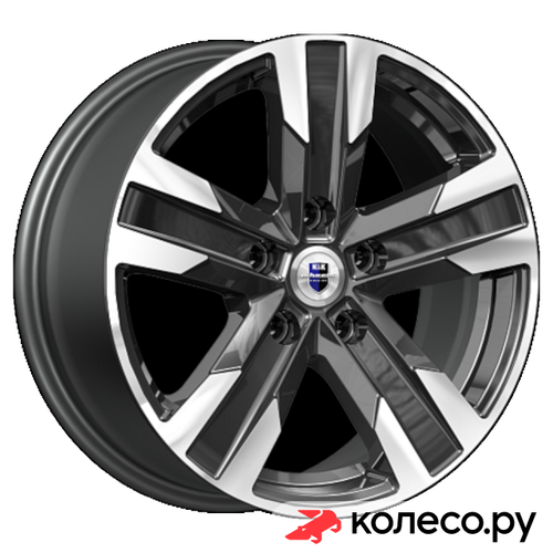 Висмут (КС100) 7x16/5*114.3 D66.1 ET35 алмаз чёрный