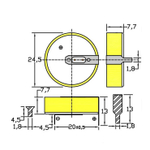 Элемент питания ET CR2477-HW2/20 PK1