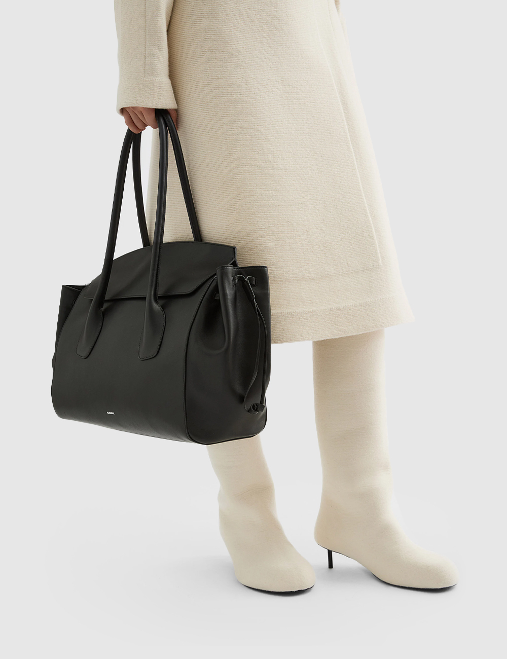 Сумка JIL SANDER Voyage Medium "Black"